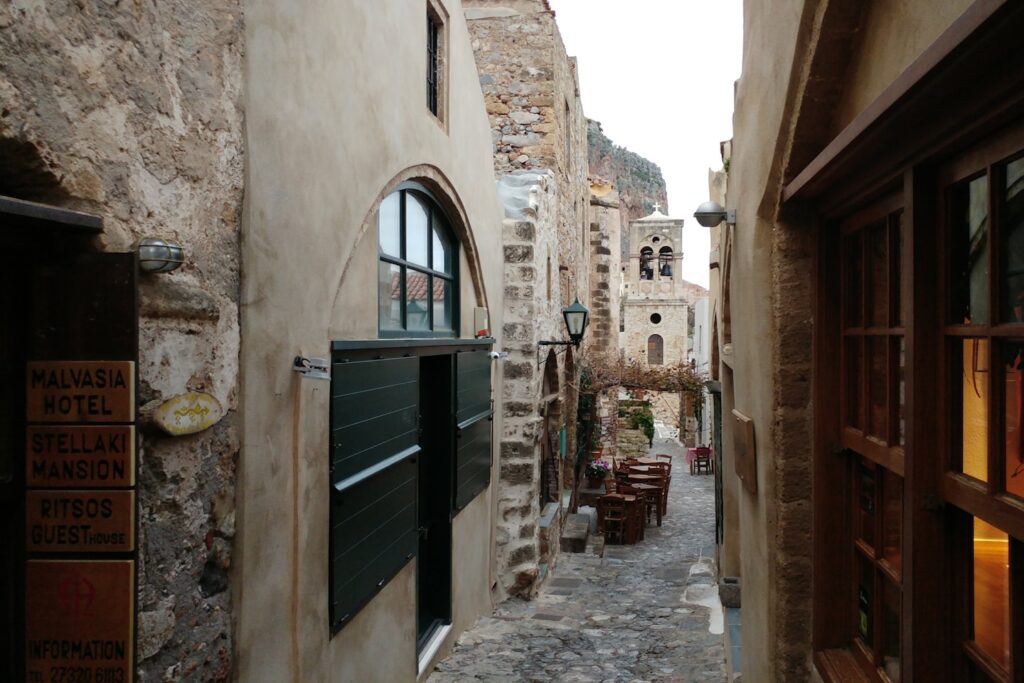 Monemvasia city, Greece