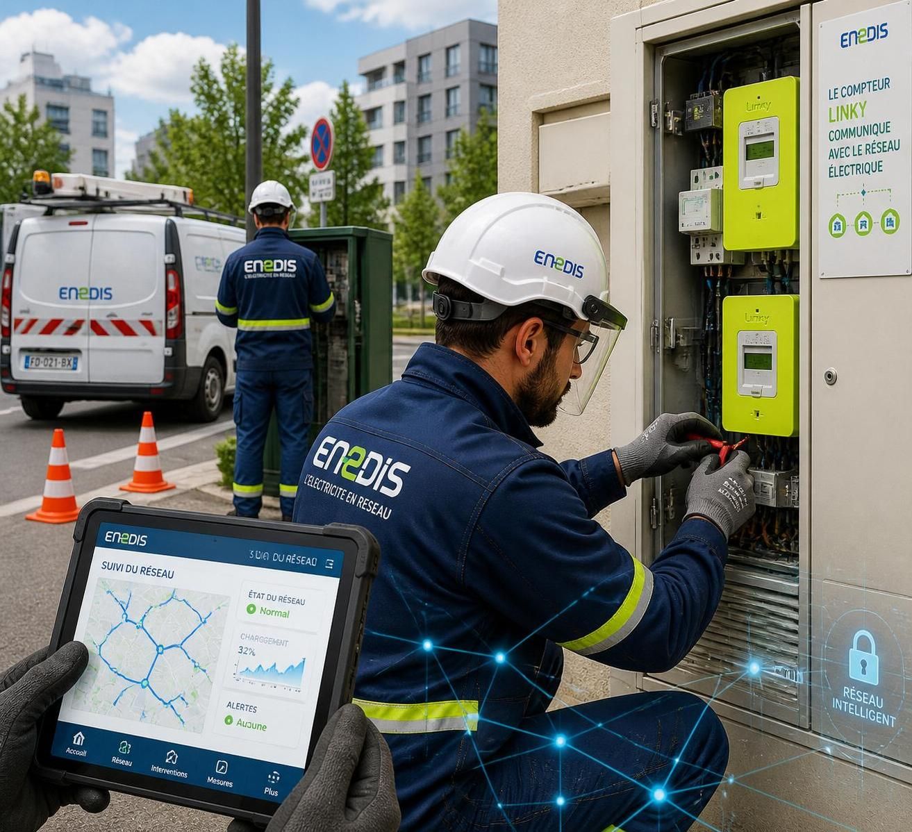 découvrez le rôle essentiel d'enedis dans la gestion et la maintenance du réseau électrique français, garantissant une distribution fiable et sécurisée de l'électricité.