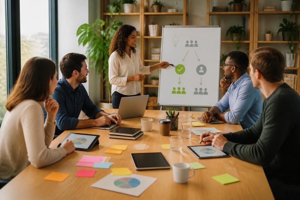 découvrez comment le nudge en entreprise influence les décisions des collaborateurs de manière subtile et sans contrainte, pour améliorer les comportements et favoriser l'efficacité au travail.