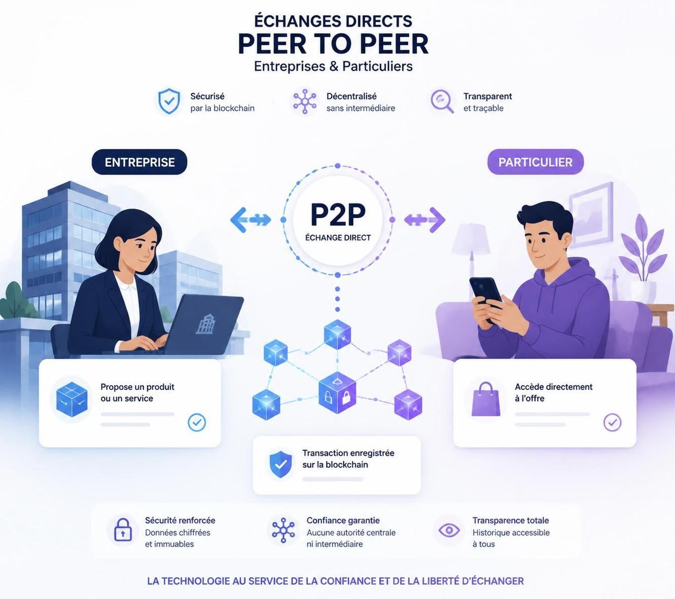 découvrez comment le modèle p to p transforme les échanges entre entreprises et particuliers, révolutionnant les interactions commerciales et simplifiant les transactions.