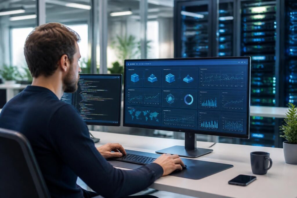 portainer facilite la gestion des conteneurs en offrant une interface simple et intuitive, idéale pour optimiser les opérations de votre entreprise.
