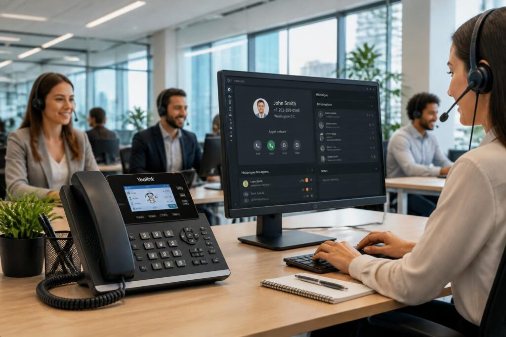 découvrez comment la technologie de l'identification de l'appelant révolutionne la gestion des appels en entreprise, améliorant la productivité et la sécurité.