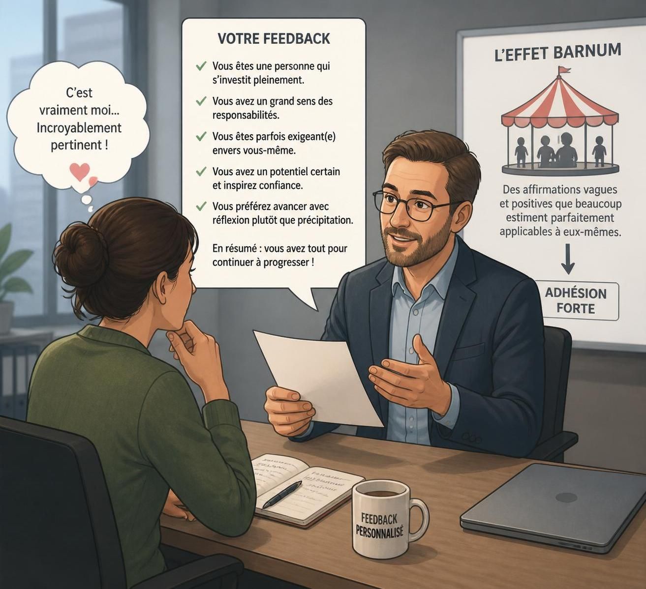 découvrez comment l'effet barnum influence nos décisions en entreprise et pourquoi nous sommes si facilement influencés dans notre prise de décision professionnelle.