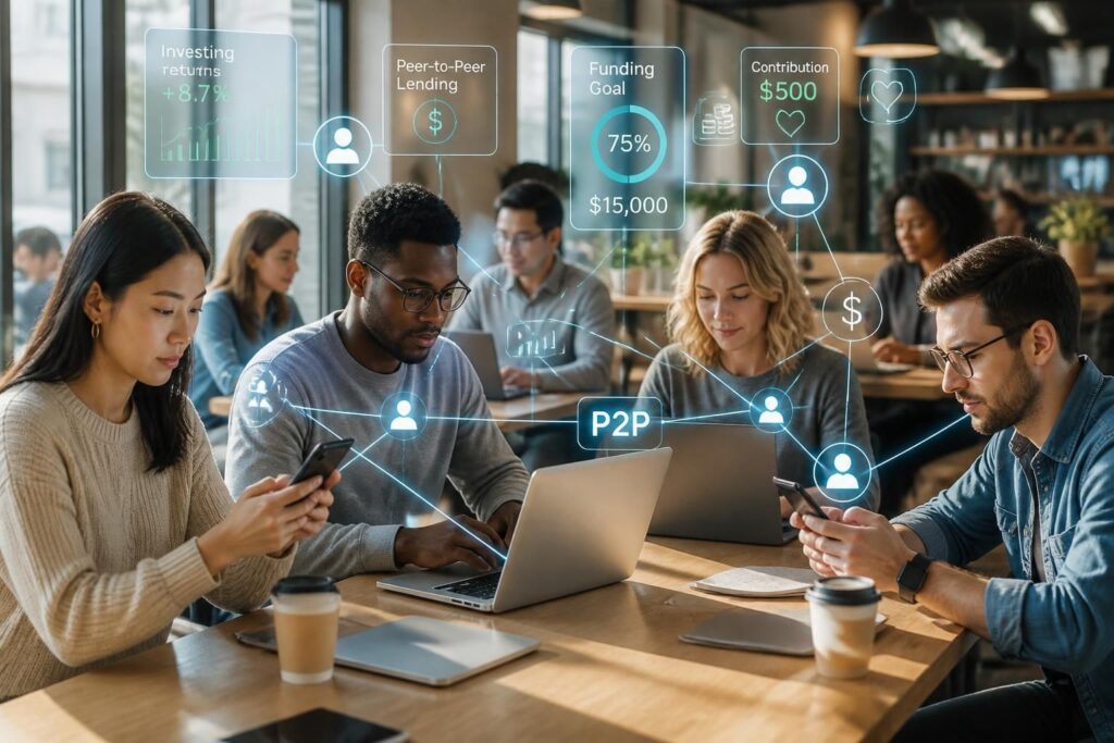 découvrez le fonctionnement du prêt entre particuliers (p2p lending) et des plateformes de financement participatif pour financer vos projets facilement et en toute confiance.