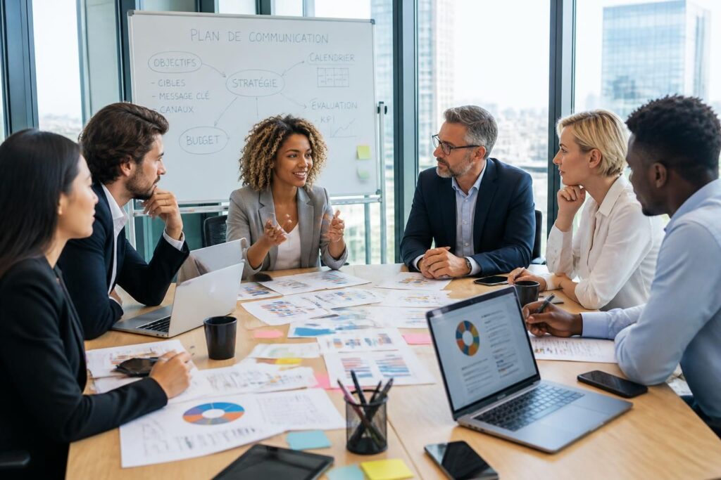 découvrez les éléments clés pour élaborer un plan de communication efficace en entreprise et transmettre un message clair et impactant.