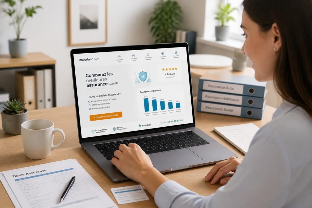 découvrez notre avis complet sur assurland.com, le comparateur d'assurances qui vous aide à choisir la meilleure offre grâce à ses fonctionnalités simples et efficaces.