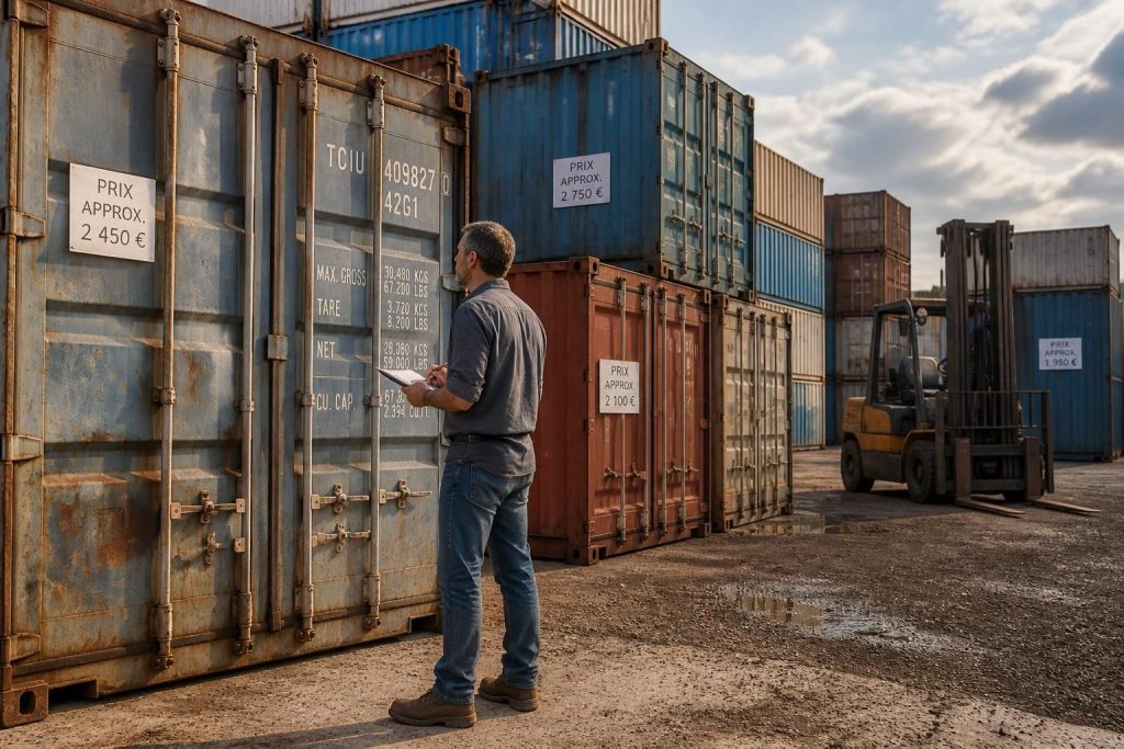 découvrez nos conseils pratiques et les prix du marché pour acheter un container d'occasion en toute confiance.